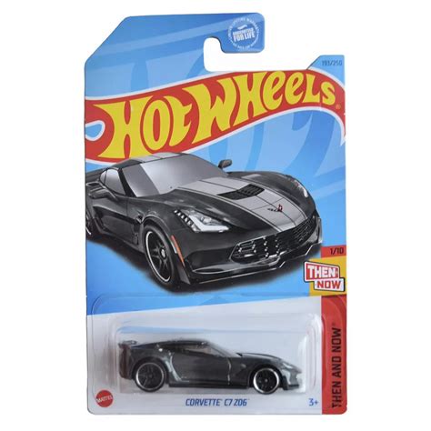 Carro Hot Wheels Then And Now Corvette C Z Hkj N C Atacado Collections