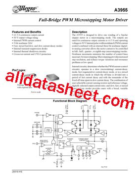 A Slb T Datasheet Pdf Allegro Microsystems