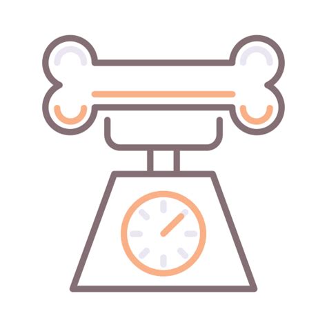 Bone Density Flaticons Lineal Color Icon