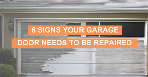 6 Signs Your Garage Door Needs To Be Repaired Ableluebkedoors