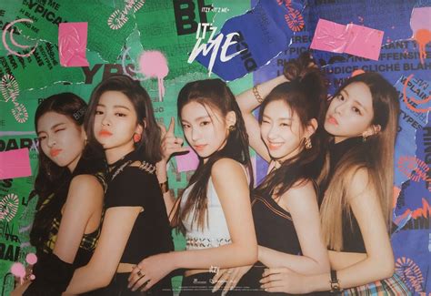 Itzy 2nd Mini Album Itz Me Official Poster Photo Concept Wannabe