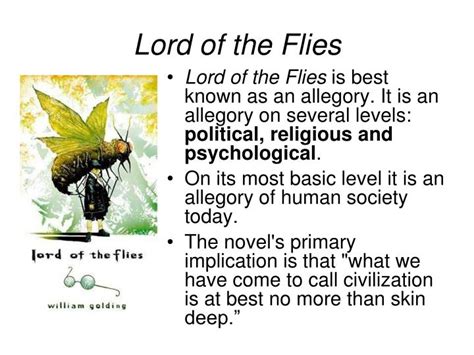 Flies Symbolism In Lord Of The Flies