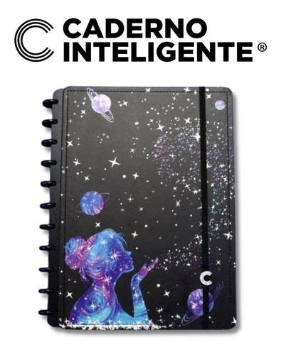 Caderno Inteligente Grande Poeira Das Estrelas R Em