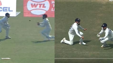 Ind Vs Ban St Test Rishabh Pant Virat Kohli Take Solid Relay Catch