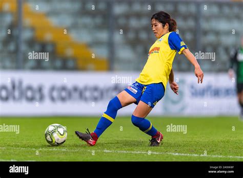 Mizuho Kato Upc Tavagnacco During The Italian Omen Serie A Match