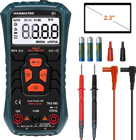 Hanmatek Multimeter Auto Ranging Digital Multimeter Electrical Tester