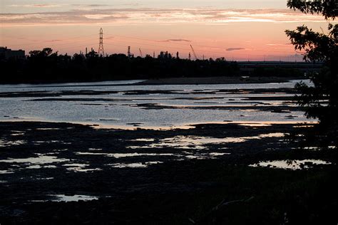 Twilight Tulsa River Photograph By Vernis Maxwell Fine Art America