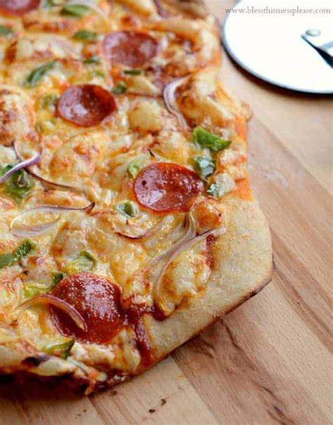 Best Whole Wheat Pizza Crust Recipe Healthy Homemade Pizza Dough