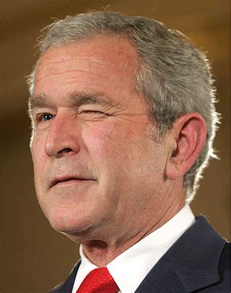 Funny George Bush Bnn Mustache