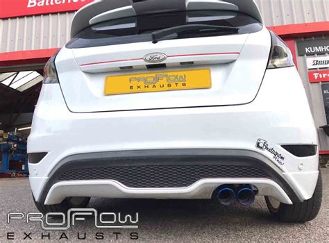 Ford Fiesta Fitted With Proflow Custom Built Exhaust Proflow Exhausts