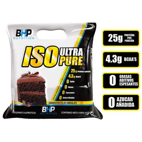 BAG ISO ULTRA PURE 0 CARBS 4 2 LBS Bhp Nutrition