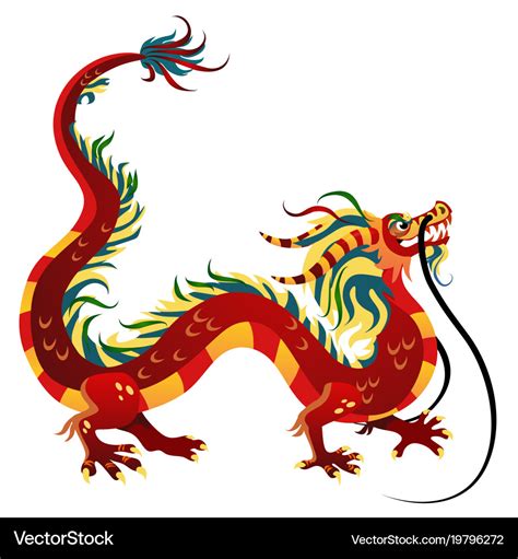 Ancient Chinese Dragon Symbol