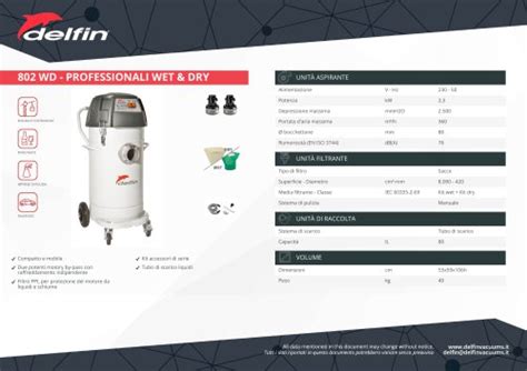 Catalogo General Aspiradores Delfin Delfin Industrial Vacuums