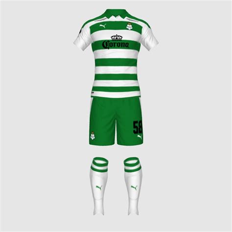 Santos Laguna Jersey Concept FIFA 23 Kit Creator Showcase