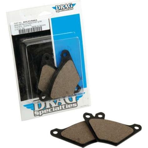 Drag Specialties Semi Metallic Brake Pads Ds 325003 Ebay