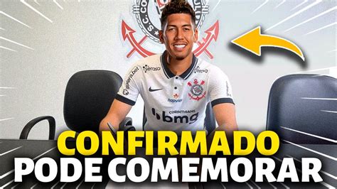 URGENTE ROBERTO FIRMINO NO TIMÃO NOVO REFORÇO DO CORINTHIANS