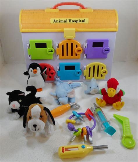 Parents Animal Hospital Playset With Keys And Accessories Animals Doctor