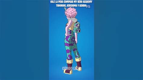 Mina Ashido Skin Pico Y Combate Pt5 Vale La Pena Comprar My Hero Academy ColaboraciÓn Fortnite