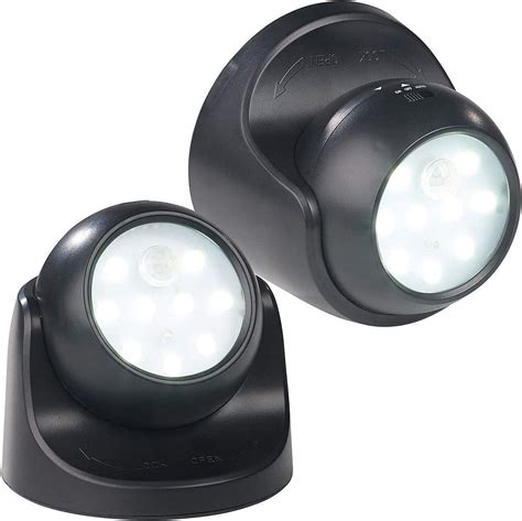 Wireless Led Lamp Set Of 2 Wireless Led Spotlight Motion Sensor 360° Rotatable