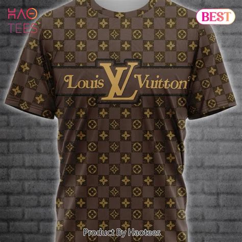 [new Fashion] Louis Vuitton Monogram Luxury Brand T Shirt Outfit For