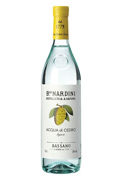 Acqua Di Cedro Nardini Lt Le Migliori Grappe Pregiate Selezionate