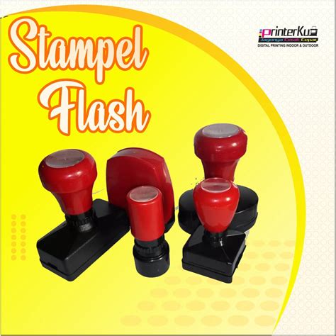 Jual STEMPEL FLASH CUSTOM | Shopee Indonesia