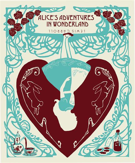 Alice In Wonderland Book Cover Art