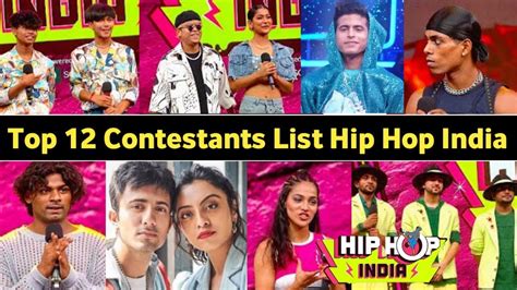 Top 12 Contestants Of Hip Hop India Release Date Hip Hop India