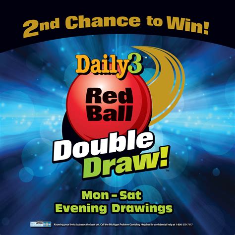 Red Ball Double Draw Gives Daily 3 Players Extra Chances to Win ...