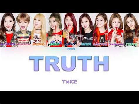 TWICE Truth Color Coded Lyrics HAN ROM ESP 가사 YouTube