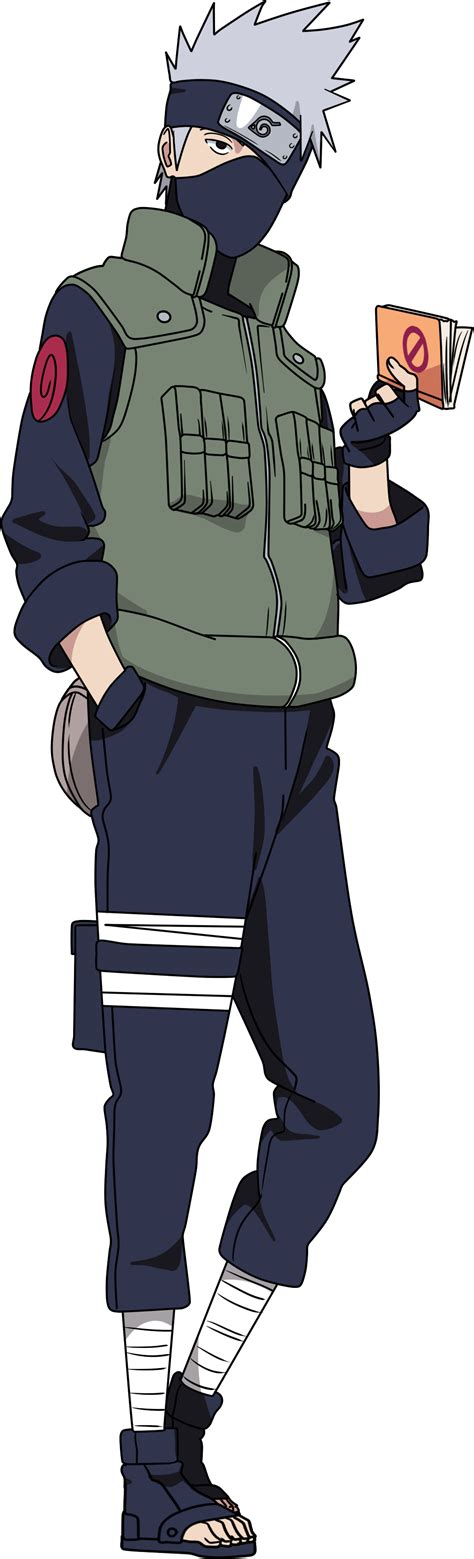 Kakashi Hatake Anime Character Naruto Series Png Photo