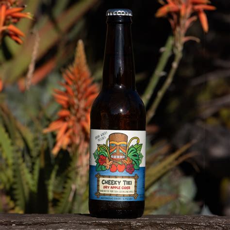 Cheeky Tiki Dry Apple Cider Sunshine Coast Cider