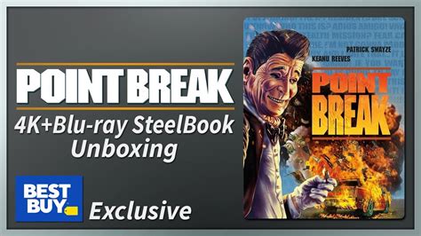 Point Break 1991 Best Buy Exclusive 4k 2d Blu Ray Steelbook Unboxing