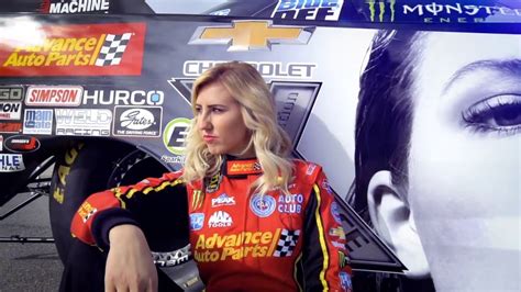 Courtney Force Unveils Taylor Swift Themed Funny Car Youtube