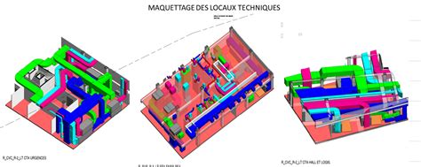 Maquettage Des Locaux Techniques Campus Hospitalo Universitaire Grand