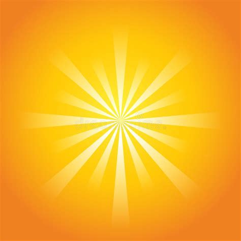 Light Beem Transparency On Orange Background Sun Shine Sunlight