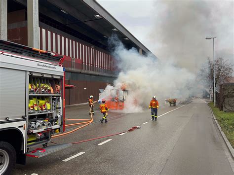 St Gallen Sg Mulde Ger T In Brand Polizeinews Ch