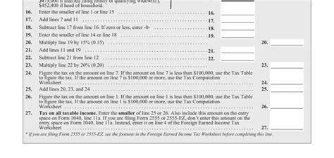 Qualified Dividends And Capital Gains Worksheet Qualifi