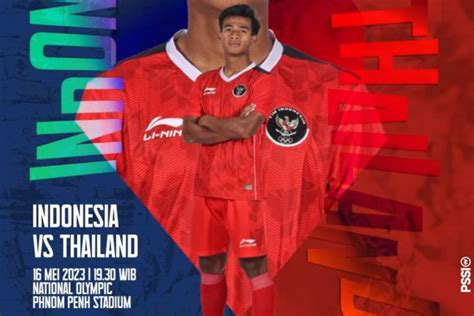 Link Live Streaming Indonesia Vs Thailand Final Sea Games 2023 Malam