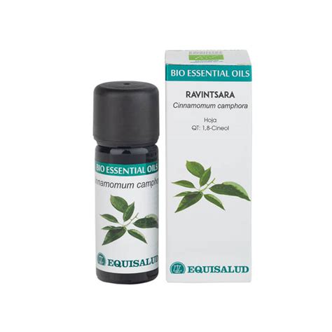 Bio Essential Oil Ravintsara Qt 1 8 Cineol 10 Ml Equisalud