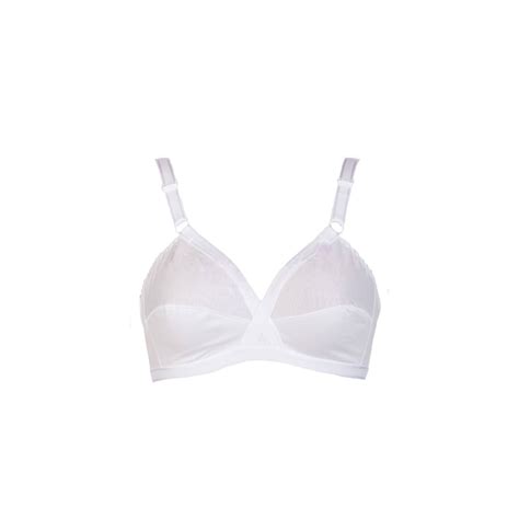 2pz Reggiseno In Cotone Gios Incrociato Senza Ferretto Ladyc