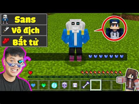 Minecraft Nhưng bqThanh Là SANS Mạnh Nhất Troll Ốc Blog Lienket vn