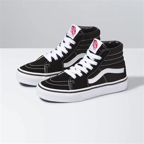 Sk Hi Unisex Youth Swag Shoes Trendy Shoes Vans Sk Hi Black