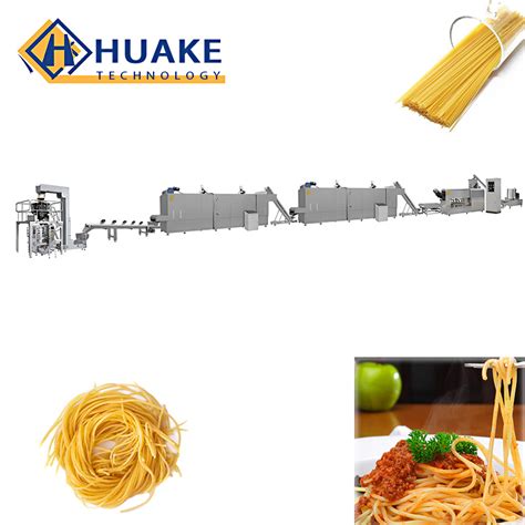 Pasta And Macaroni Making Plant Line Noodle Spaghetti Pasta Processing Line Macorani Pasta