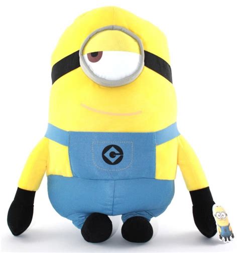 Minions Plüschtier Plüschfigur Kuscheltier Stofftier XXL Stuart 58cm