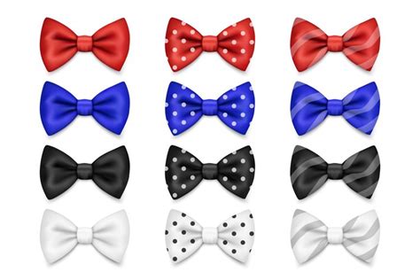 Bow Tie Vector Set