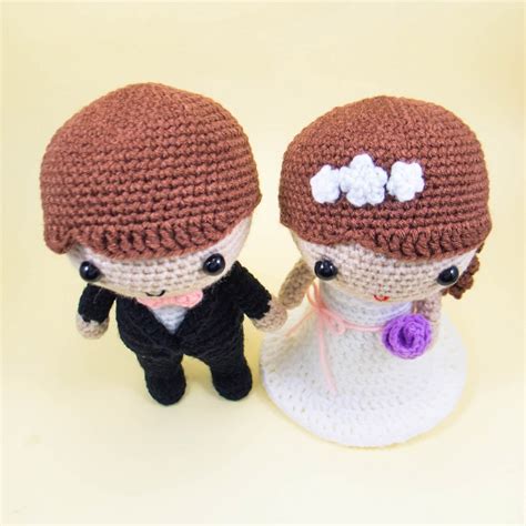 Bride And Groom Wedding Pattern Amigurumi Pattern Amigurumi