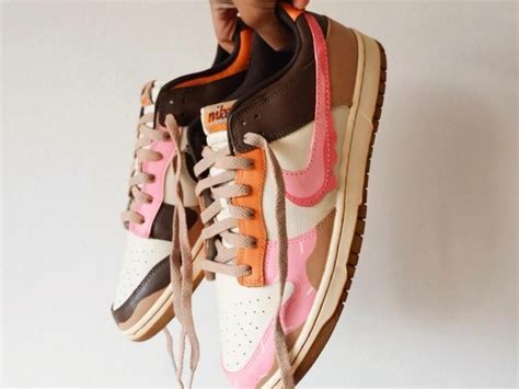 Las Incre Bles Nike Dunks De Dunkin Donuts Son Las Zapatillas