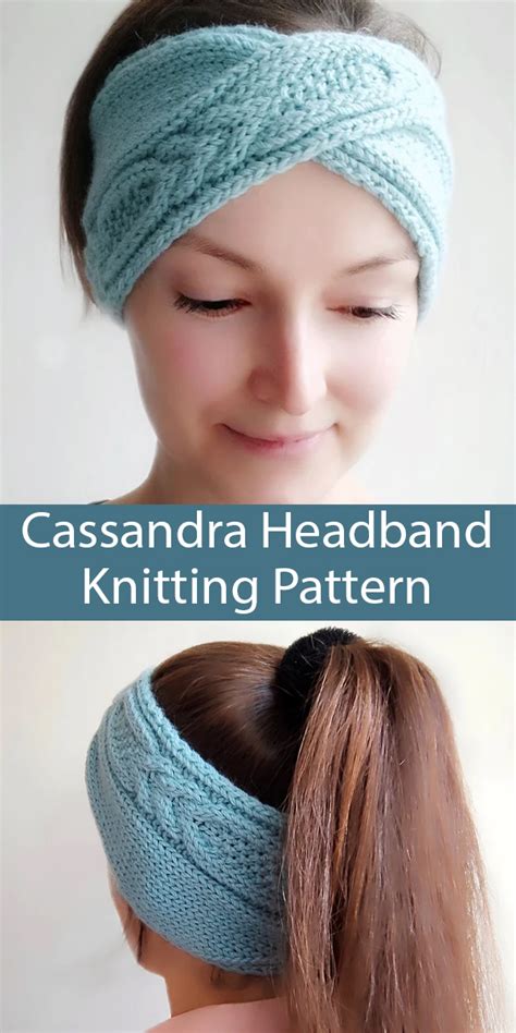 Twisted Headband Knitting Patterns In The Loop Knitting