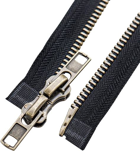 Amazon Sawoake 8 34 Inch Two Way Separating Jacket Zipper Antique